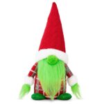 Φιγούρα Διακοσμητική Gnome Πράσινα Μούσια 26cm Xmasfest 1134203 - 1 τεμ. - Image 2