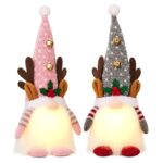 Φιγούρα Διακοσμητική Gnome με φως & Καμπανάκια 38cm Xmasfest 1134208 - 1 τεμ.