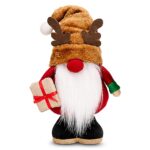 Φιγούρα Διακοσμητική Gnome με Ξύλινη Βάση 24-33cm Xmasfest 1134214 - 1 τεμ. - Image 2