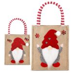 Τσάντα Xmas Λινάτσα 30x19x17cm Xmasfest 1134231 - 1 τεμ.