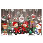 Αυτοκόλλητο Ρολό Βιτρίνας Λευκά Σχέδια 70x50cm Xmasfest 1134232 - 1 τεμ. - Image 2