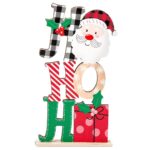 Επιτραπέζιο Διακοσμητικό Ξύλινο HoHoHo 17x9cm Xmasfest 1134247 - 1 τεμ.