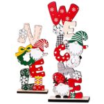 Επιτραπέζιο Διακοσμητικό Ξύλινο Welcome 22x8cm Xmasfest 1134248 - 1 τεμ.