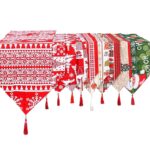 Runner Διακόσμησης Τραπεζιού Ταγάρι 180x34cm Xmasfest 1134254 - 1 τεμ.