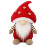 Νάνος Πάνινος Μανιτάρι 35cm Xmasfest 1134256 - 1 τεμ. - Image 2