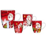 Κούπα Χριστουγεννιάτικη 380ml   10x8,2cm Xmasfest 113788 - 12 τεμ.