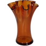 Βάζο ArteLibre Amber Ανακυκλωμένο Γυαλί 20x20x23cm - 1 τεμ.