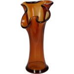 Βάζο ArteLibre Amber Ανακυκλωμένο Γυαλί 20x20x30cm - 1 τεμ.