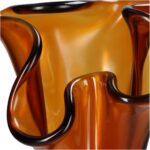 Βάζο ArteLibre Amber Ανακυκλωμένο Γυαλί 20x20x30cm - 1 τεμ. - Image 3