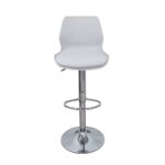 BAR49 WHITE PU/PVC(Σ2)ΣKAMΠO ΜΕ ΑΜΟΡΤΙΣΕΡ 39X45X102εκ. - Image 2