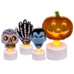 Φανάρι Halloween Κολοκύθα 8x3,4cm Carnavalista 232771 - 1 τεμ.