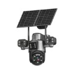 Ηλιακή κάμερα ασφαλείας IP τετραπλή - 65X 4G - Security Camera - 371211