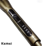 Ψαλίδι για μπούκλες - KM-9942 - Kemei - Gold - Image 2