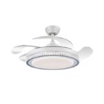 Ανεμιστήρας οροφής & φωτιστικό - DS-6610 - 430255 - White