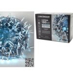 180 LED Εσωτ. & Εξωτ. Χώρου Με 8 Προγράμματα Και Μετασχηματιστή Ψυχρό Λευκό Φως Πράσινο Καλώδιο Μη Επεκτεινόμενο IP44 31 - 1 τεμ.
