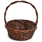 Καλάθι Bamboo με Ψηλό Χερούλι ø35x33x13cm Bunny's 932373 - 1 τεμ.