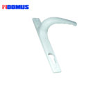 Σετ 2 πόμολα (μέσα & έξω) στενά με πλάκα Domus 6340L [7336340L] - 1 τεμ.