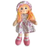 Κούκλα Πάνινη Floral Φόρεμα 40cm ToyMarkt 98284 - 1 τεμ.
