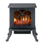 Ηλεκτρικό Τζάκι Επιδαπέδιο 800/1500W Μαύρο ALPINA - 1 τεμ. - Image 2