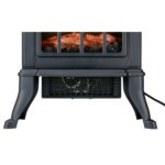 Ηλεκτρικό Τζάκι Επιδαπέδιο 800/1500W Μαύρο ALPINA - 1 τεμ. - Image 5
