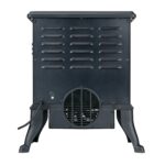 Ηλεκτρικό Τζάκι Επιδαπέδιο 800/1500W Μαύρο ALPINA - 1 τεμ. - Image 6