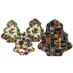 Δίσκος Χριστουγεννιάτικος Δέντρο 32x31cm Xmasfest 1131217 - 1 τεμ.