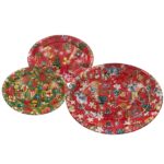 Δίσκος Χριστουγέννων Οβάλ 40x31cm Xmasfest 1131286 - 1 τεμ.