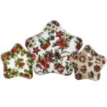 Δίσκος Χριστουγεννιάτικος Αστέρι 32cm Xmasfest 1131288 - 1 τεμ.