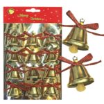 Καμπάνες Μεταλλικές πακ=12τεμ 3x3cm Xmasfest 1131662 - 1 τεμ.