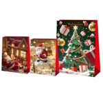 Τσάντα Δώρου Χριστουγέννων 23x17x8cm Xmasfest 1131828 - 12 τεμ.