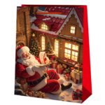 Τσάντα Δώρου Χριστουγέννων 23x17x8cm Xmasfest 1131828 - 12 τεμ. - Image 2