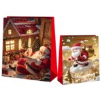 Τσάντα Δώρου Χριστουγέννων 14x11x6cm Xmasfest 1131829 - 12 τεμ.