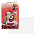 Κάρτα Χριστουγέννων με Φάκελο Κάρτα:26x21cm Xmasfest 113242 - 12 τεμ. - Image 2