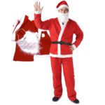 Στολή Άγιος Βασίλης Ενηλίκων Υ:180cm Xmasfest 1132607 - 1 τεμ.