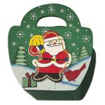 Καλαθάκι με Χερούλι Ξύλινο 11x10x5,5cm Xmasfest 1132696 - 1 τεμ. - Image 2