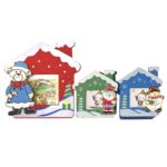 Σπιτάκι με Καμινάδα για Φωτογραφία 11x11x5cm Xmasfest 1132697 - 1 τεμ.