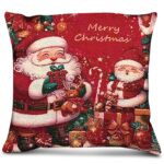 Μαξιλάρι Χριστουγέννων Μεγάλο 45x45cm Xmasfest 1133398 - 2 τεμ. - Image 2