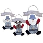 Φιγούρα Κρεμαστή Xmas με Σχοινί 23x19cm Xmasfest 1133407 - 1 τεμ.