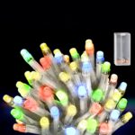 50 Λαμπάκια LED Μπαταρίας Πολύχρωμα σε Σειρά με Controller IP20 5,3m Xmasfest 1133509 - 1 τεμ.