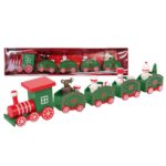 Τραινάκι Ξύλινο Χριστουγεννιάτικο 25x5,5cm Xmasfest 1133610 - 1 τεμ.