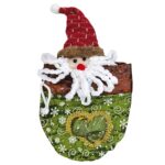 Τσαντάκι Πουγκί με Παράθυρο & Φιγούρα Xmas 24x16cm Xmasfest 1133692 - 1 τεμ. - Image 2