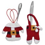 Θήκη Μαχαιροπήρουνων Xmas 10x9cm Xmasfest 1133717 - 12 τεμ.