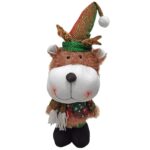 Τάρανδος Πάνινος με Σκούφο 55x16cm Xmasfest 1133723 - 1 τεμ.
