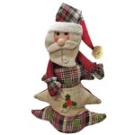 Άγιος Πάνινος Δέντρο Καρώ 65x30cm Xmasfest 1133729 - 1 τεμ.