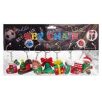 Μπρελόκ Xmas Σχέδια Μπότα, Έλκηθρο ~5cm Xmasfest 1133737 - 12 τεμ.