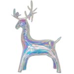Φουσκωτός Τάρανδος Ιριδίζον 88x58cm Xmasfest 1133740 - 1 τεμ.