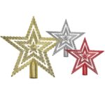Κορυφή Δέντρου Άστρο Τριπλό 18cm Xmasfest 1133774 - 1 τεμ.