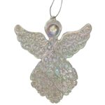 Στολίδι Ακρυλικό Αγγελάκι 13x11cm Xmasfest 1133781 - 1 τεμ.