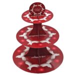 Βάση για Cupcake Xmas Τριώροφη 35 xø30cm Xmasfest 1133815 - 1 τεμ. - Image 2