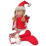 Άγγελος με Κοτσίδες Στέκεται 115cm Xmasfest 1133830 - 1 τεμ.